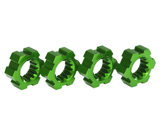 Traxxas X-Maxx/XRT Aluminum Wheel Hex Hub (Green) (4)