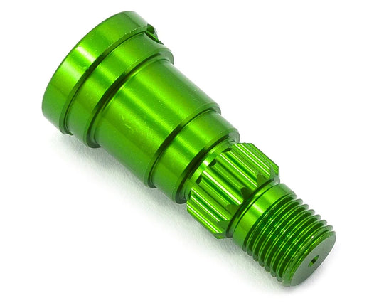 Traxxas X-Maxx/XRT Aluminum Stub Axle (Green) (Use w/TRA7750X)