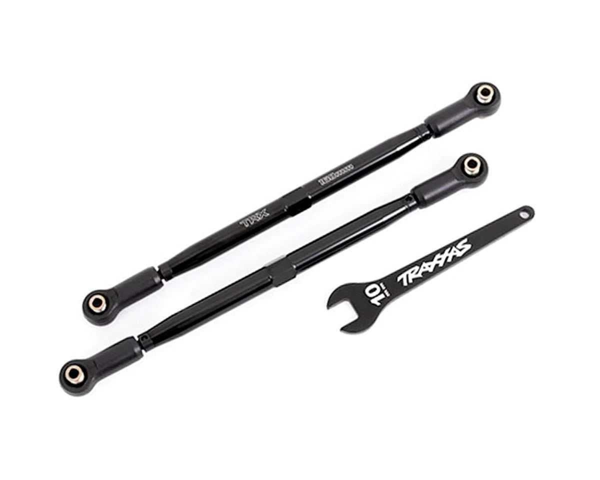 Traxxas Toe Links Front (Tubes Gray 7075-T6 Aluminum) (2)