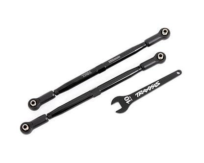 Traxxas Toe Links Front (Tubes Gray 7075-T6 Aluminum) (2)