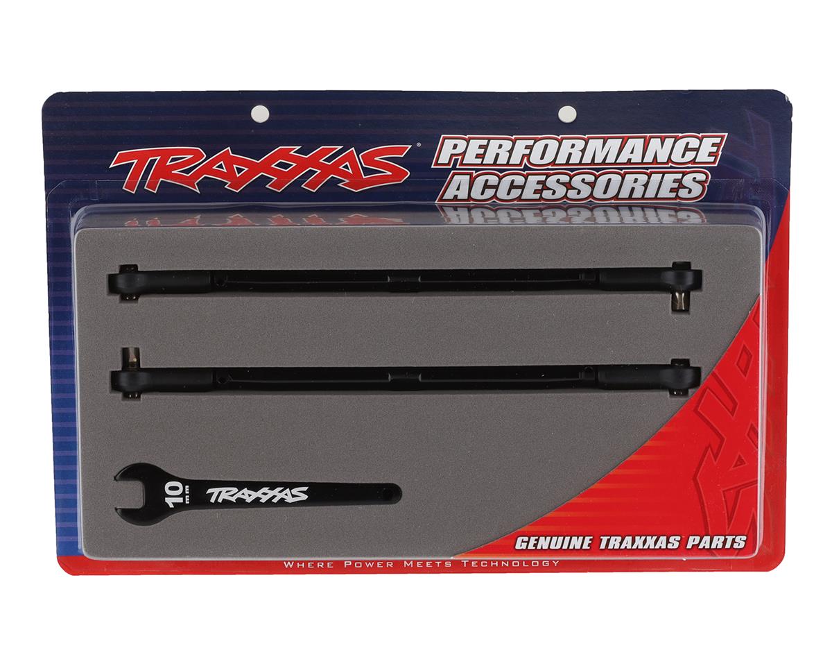 Traxxas Toe Links Front (Tubes Gray 7075-T6 Aluminum) (2)