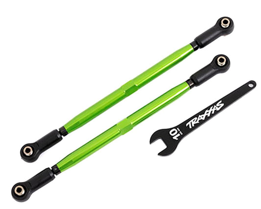Traxxas Toe Links Front (Tubes Green 7075-T6 Aluminum)