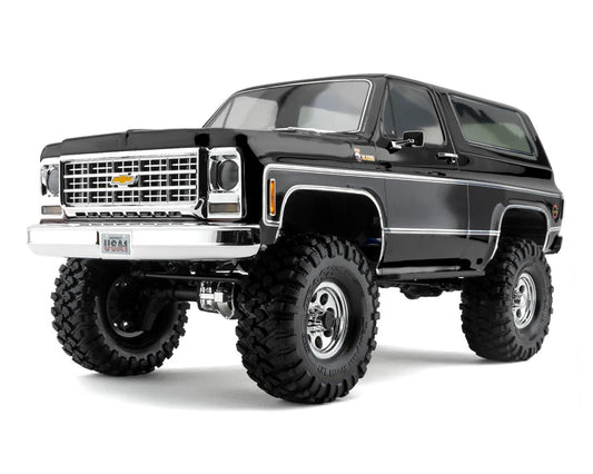 Traxxas TRX-4® 1/10 Trail Crawler Truck w/1979 Chevy Blazer Clipless Body (Black) w/TQi 2.4GHz Radio
