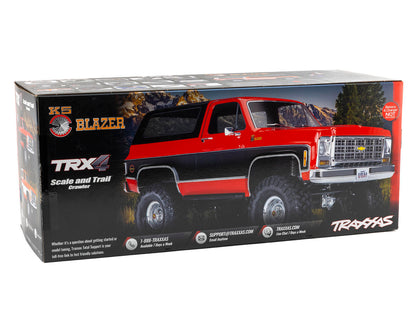 Traxxas TRX-4® 1/10 Trail Crawler Truck w/1979 Chevy Blazer Clipless Body (Black) w/TQi 2.4GHz Radio