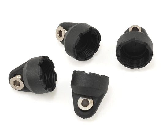 Traxxas 4-Tec 2.0 Shock Caps (Black) (4)