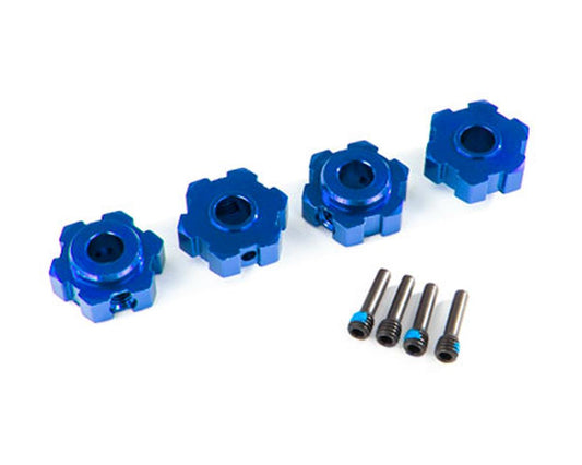 Traxxas Maxx Aluminum Wheel Hex (Blue) (4)