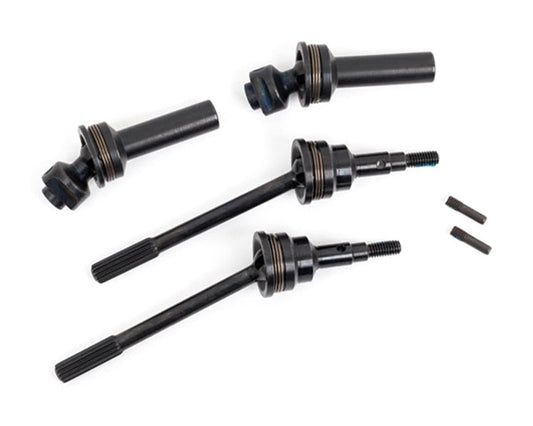 Traxxas Front HD Steel Splined Driveshafts w/6mm Axle