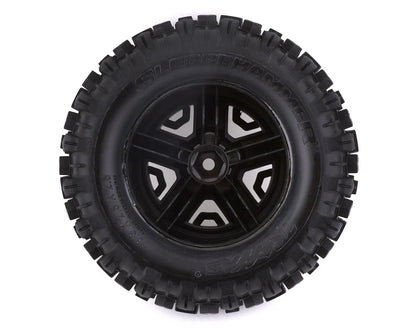 Traxxas Sledgehammer 2.8" Pre-Mounted Tires (2) (Black Chrome)