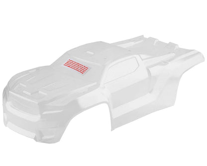 Traxxas Sledge Clear Body w/Decals (Clear)