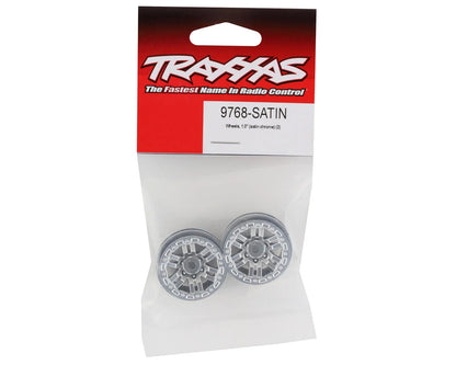 Traxxas 1.0" Rims (Satin Chrome) (2) (TRX-4M)
