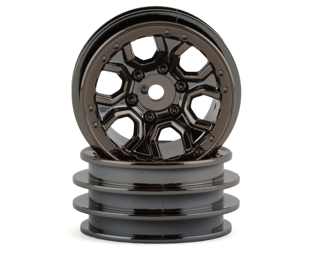 Traxxas 1.0" Rims (Black Chrome) (2) (TRX-4M)