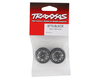 Traxxas 1.0" Rims (Black Chrome) (2) (TRX-4M)