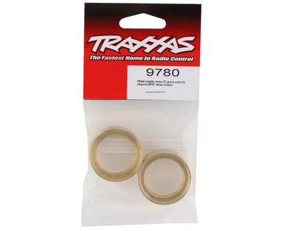 Traxxas 1.0" Micro Brass Wheel Weights (2) (31g)