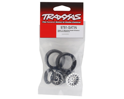 Traxxas 1.0" Micro Method Beadlock Rims (Silver) (2) (TRX-4M)