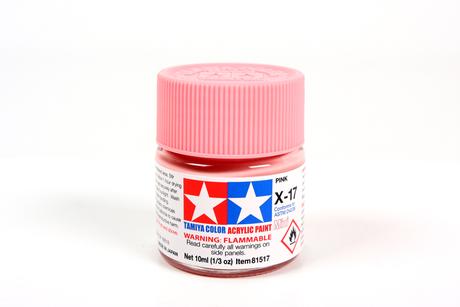 Tamiya Acrylic Mini X-17 Pink  1/3 oz - TAM81517