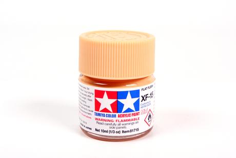 Tamiya Acrylic Mini  XF-15 Flat Flesh 1/3 oz - TAM81715