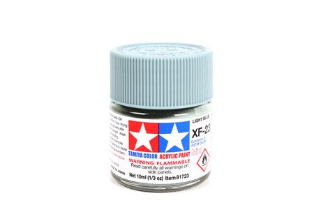 Tamiya Acrylic Mini  XF-23 Light Blue 1/3 oz - TAM81723