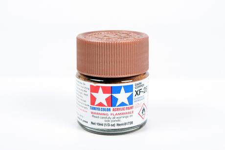 Tamiya Acrylic Mini  XF-28 Dark Copper 1/3 oz - TAM81728