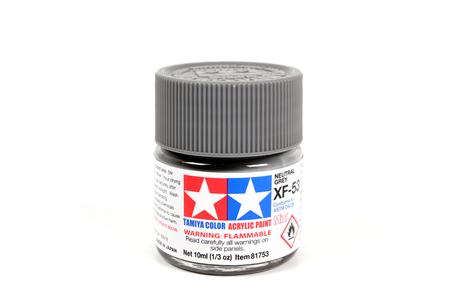 Tamiya Acrylic Mini  XF-53 Neutral Gray  1/3 oz - TAM81753