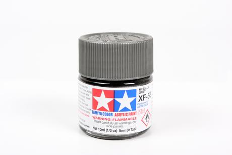 Tamiya Acrylic Mini  XF-56 Metallic Gray  1/3 oz - TAM81756