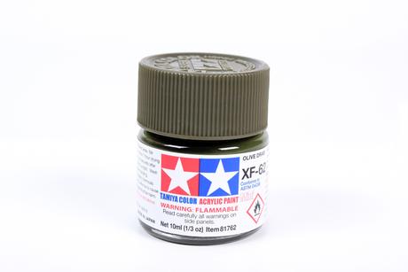 Tamiya Acrylic Mini  XF-62 Olive Drab  1/3 oz - TAM81762