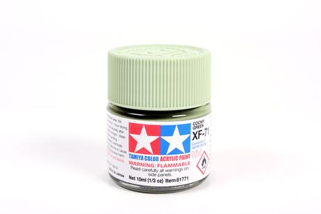 Tamiya Acrylic Mini  XF-71 Cockpit Green 2  1/3 oz - TAM81771