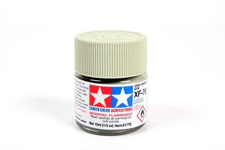 Tamiya Acrylic Mini  XF-76 Gray Green 1/3 oz - TAM81776