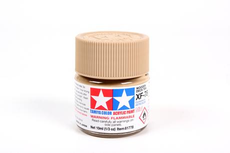 Tamiya Acrylic Mini  XF-78 Deck Tan Wooden 1/3 oz - TAM81778