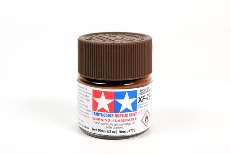 Tamiya Acrylic Mini  XF-79 Deck Brown 1/3 oz - TAM81779