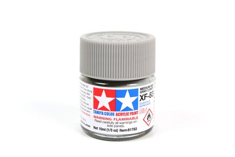 Tamiya Acrylic Mini  XF-83 Medium Sea Gray 1/3 oz - TAM81783