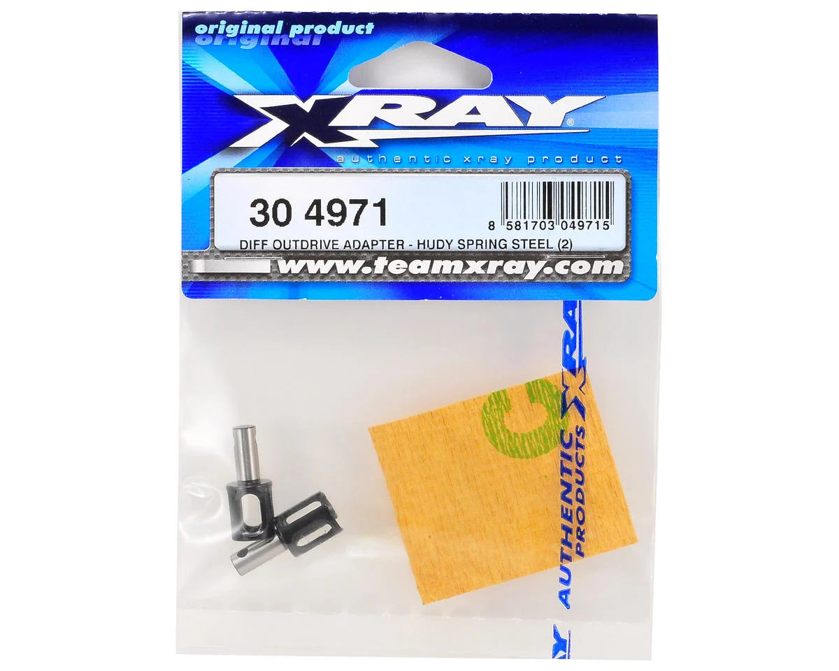 XRAY Spring Steel Gear Differential Outdrive Adapter Set (2)