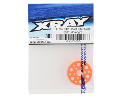 XRAY 64P Offset Spur Gear (Orange) (96T)