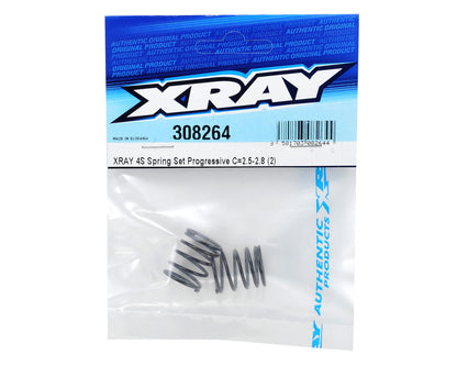 XRAY 4S Spring Set Progressive C (2) (2.5-2.8)