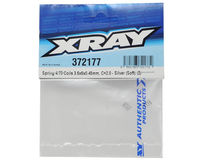 XRAY X12 Shock Spring (Silver/C=2.0) (2)