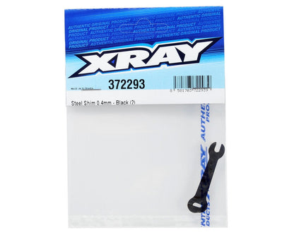 XRAY 0.4mm Steel Shim (Black) (2)