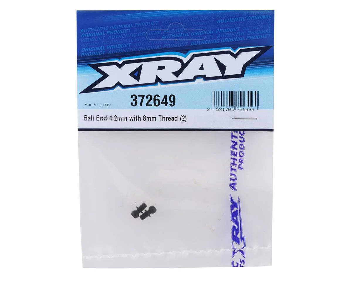 XRAY 4.2mm Ball End w/4mm Thread (2)