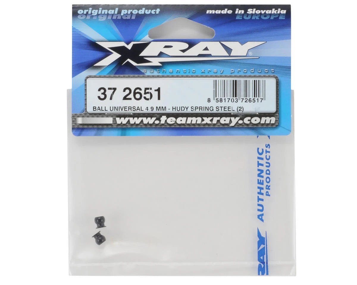 XRAY Ball Universal 4.9mm - HUDY Spring Steel (2)