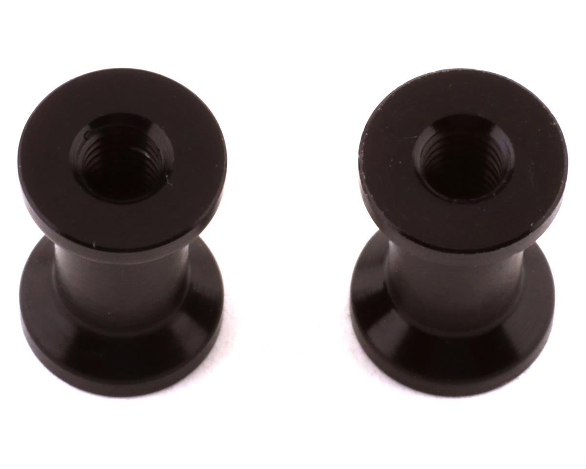 XRAY 10.5mm Aluminum Rear Brace Mount (Black) (2)