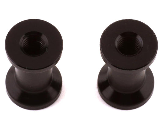 XRAY 10.5mm Aluminum Rear Brace Mount (Black) (2)