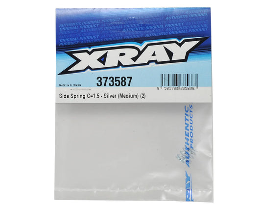 XRAY Side Spring C=1.5 Silver (Medium) (2)