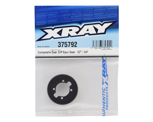 XRAY 64P Composite Gear Diff Spur Gear (92T)