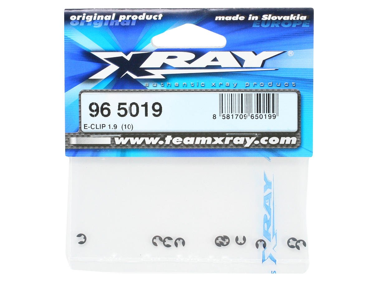 XRAY 1.9mm E-Clip (10)