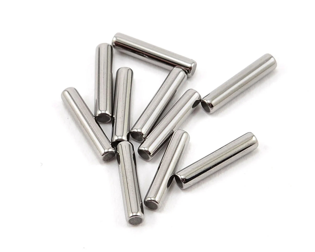 XRAY 2x9.8mm Polished Chrome Pin (10) #980210
