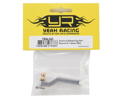 Yeah Racing Aluminum & Brass Drop Hitch Receiver for Traxxas TRX-4