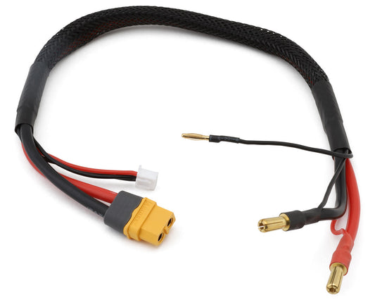 Yeah Racing 2S Charge Lead (Female XT60 to 5mm Bullets) w/3-Pin JST-XH Balance Plug