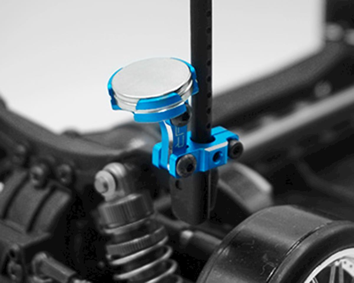 Yeah Racing Aluminum CNC Magnetic Invisible Body Mount (Blue)
